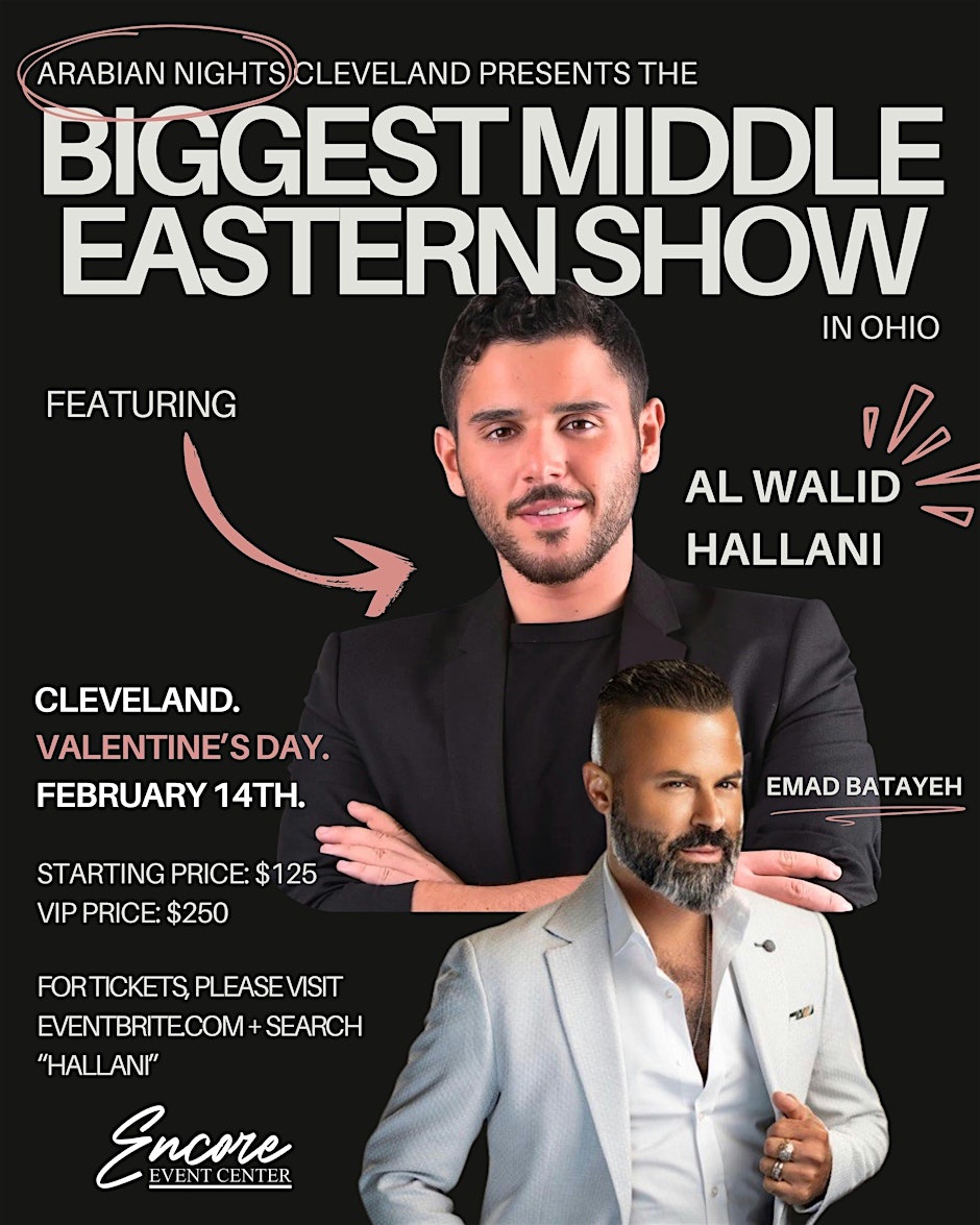 Arabian Nights Cleveland – Al Walid Hallani & Emad Batayeh Live!
