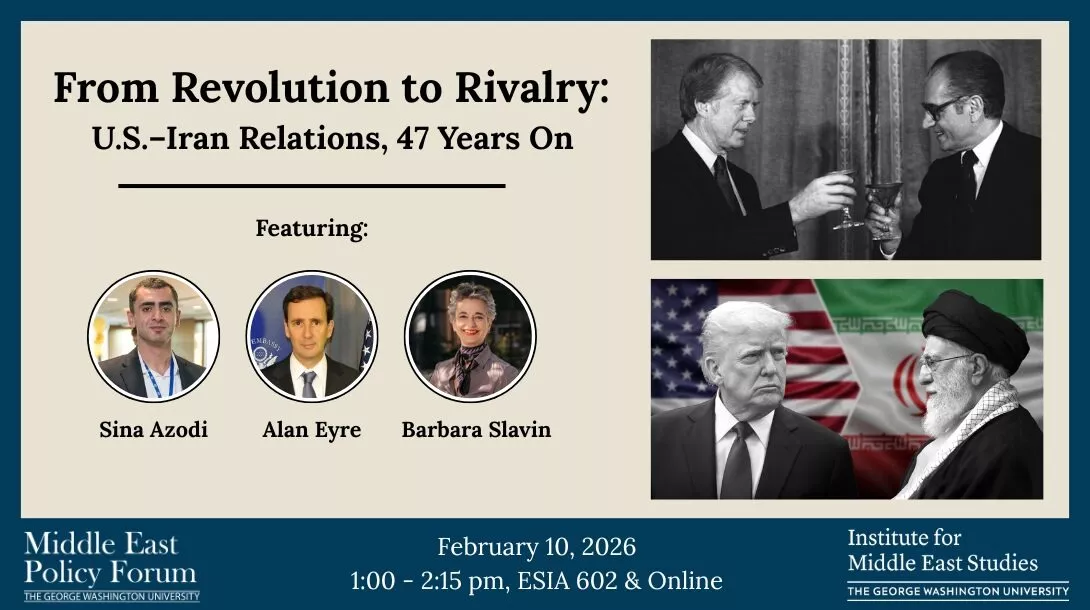 Home Events From Revolution to Rivalry: U.S.-Iran Relations, 47 Years On Event From Revolution to Rivalry: U.S.-Iran Relations, 47 Years On