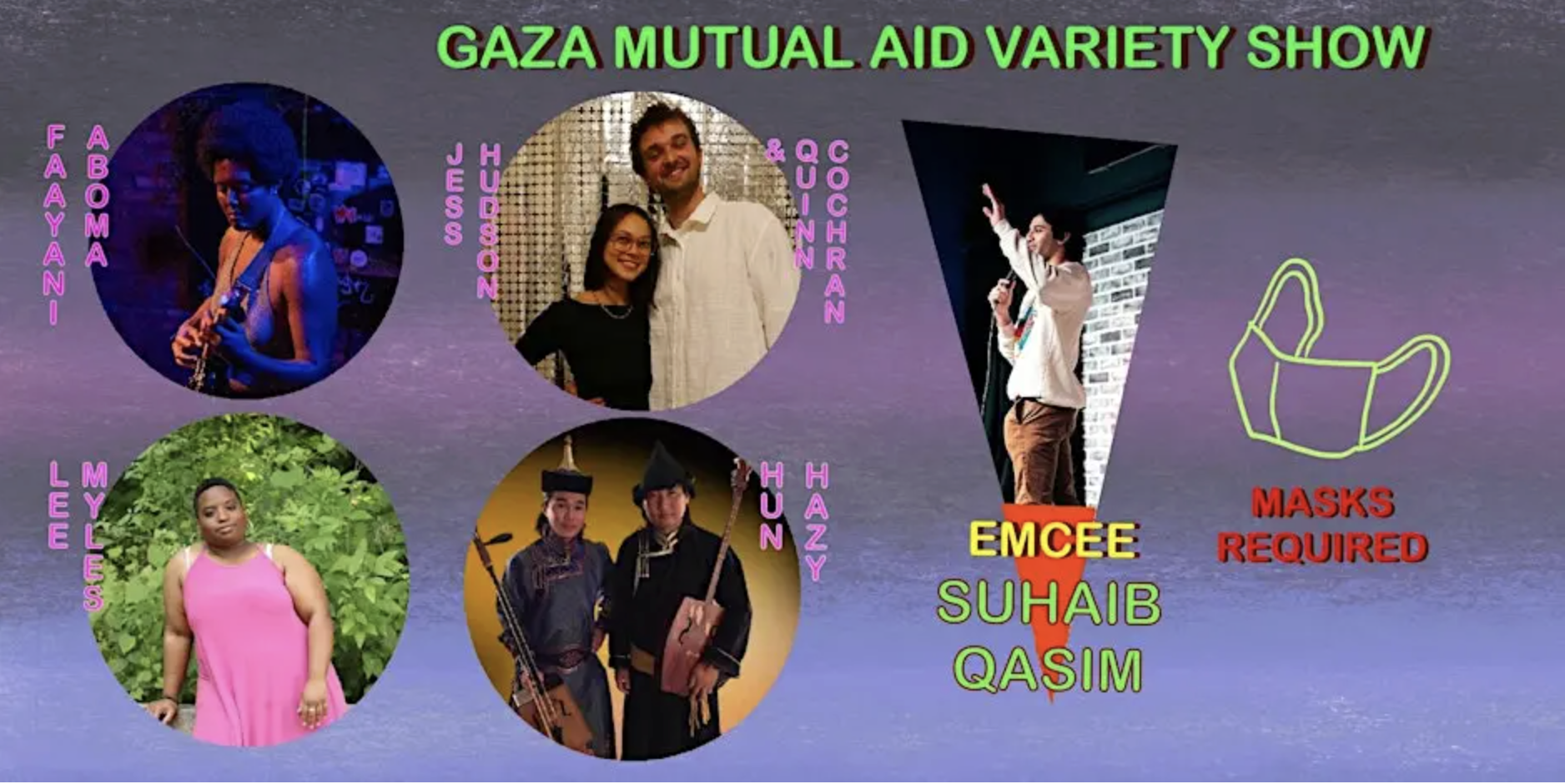 Gaza Mutual Aid Variety Show