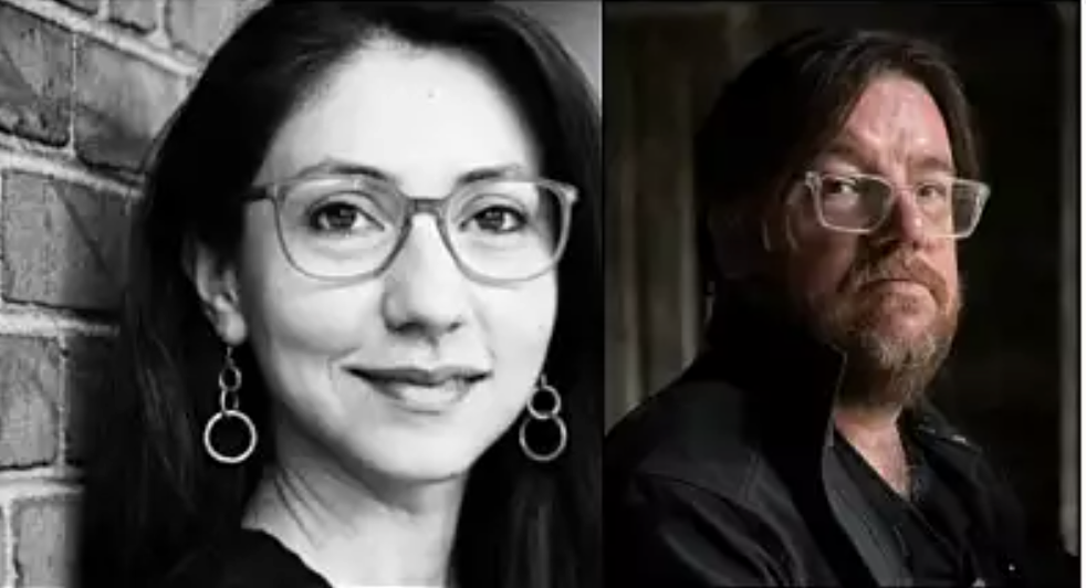 “Our Oracle Ruin: Reading from Gaza’s Book of Genocide,” a conversation about Palestinian poetry from Gaza with Huda Fakhreddine and Sinan Antoon