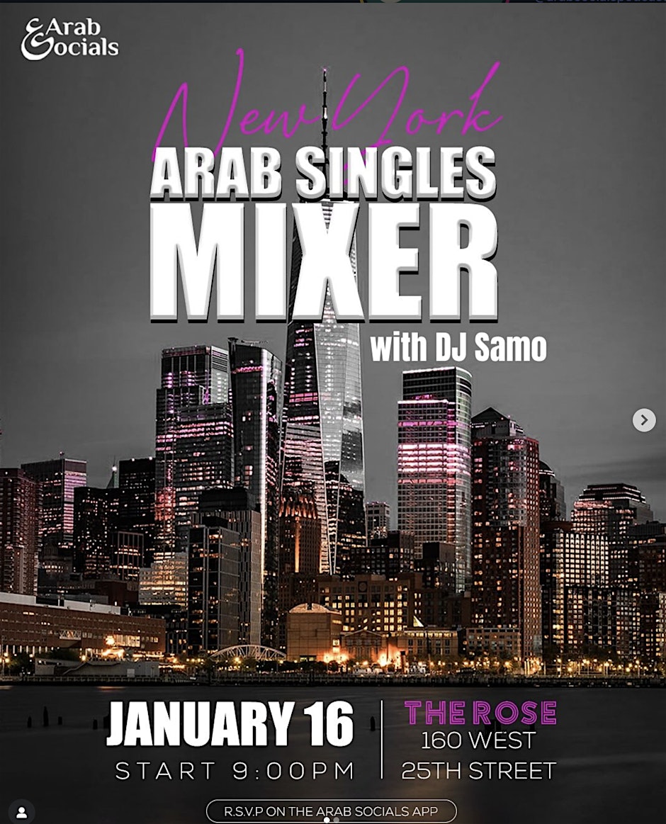 Arab Singles Mixer - New York