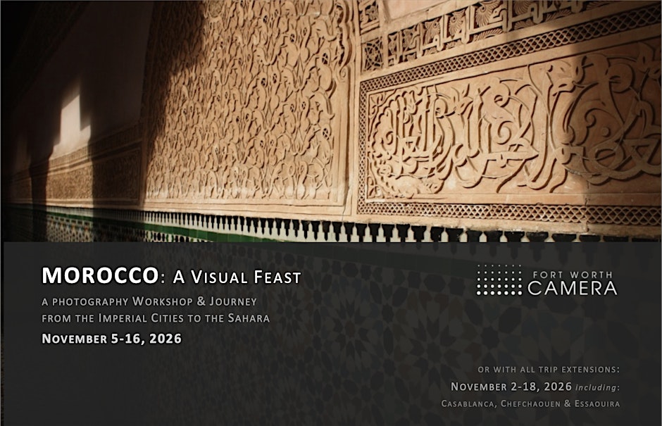 Morocco: A Visual Feast: Destinations by FWC - Info Session