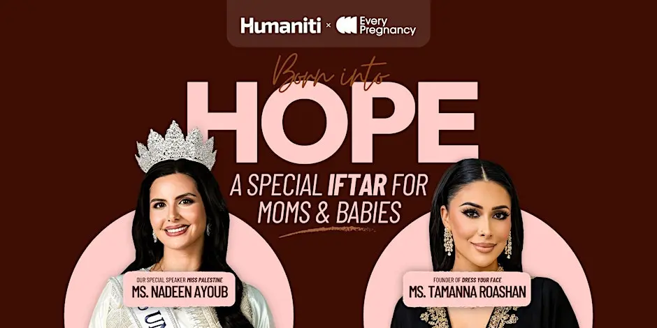 Born Into Hope: A Special Iftar for Moms and Babies