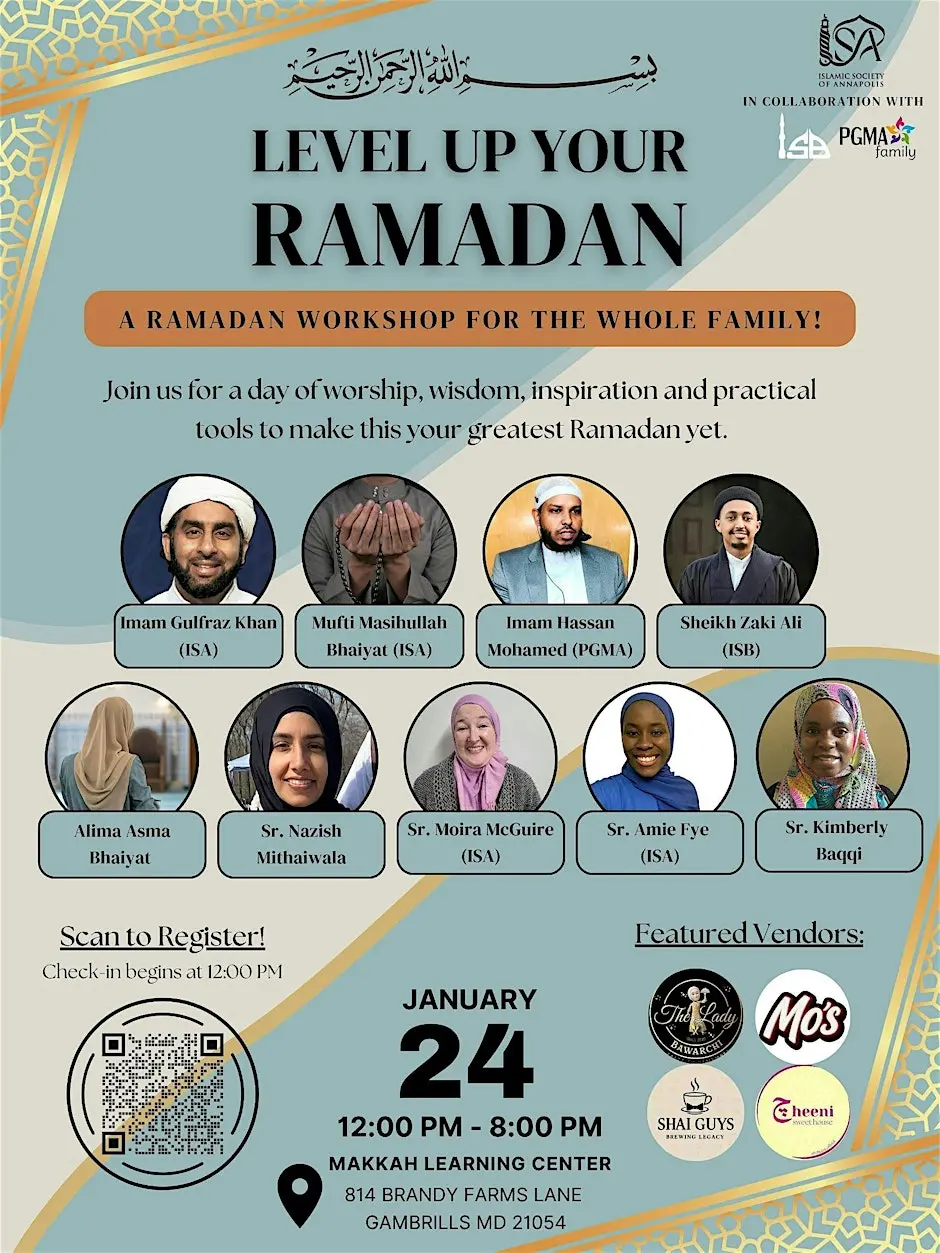Level up your Ramadan - Family Workshop!