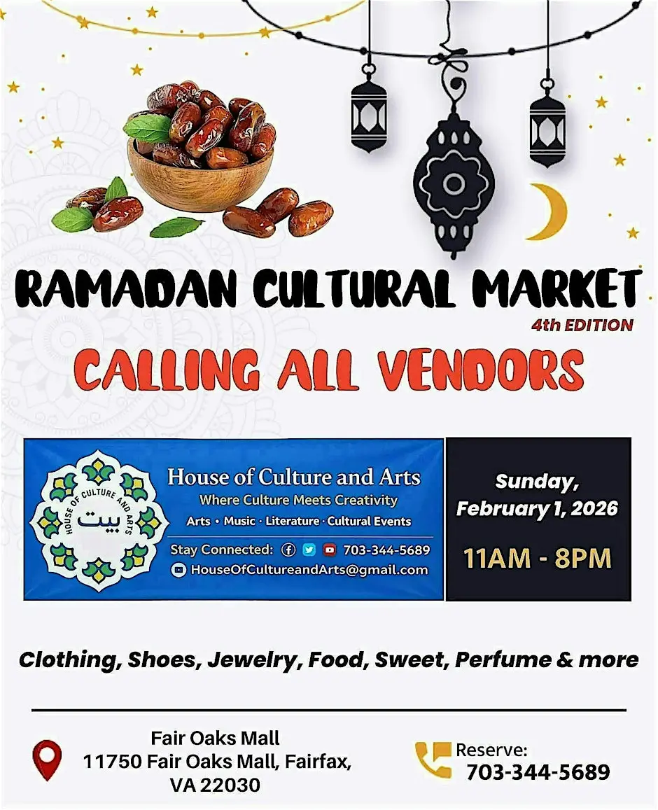 RAMADAN CULTURAL MARKET AT FAIR OAKS MALL