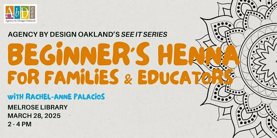 Beginner's Henna for Educators and Families