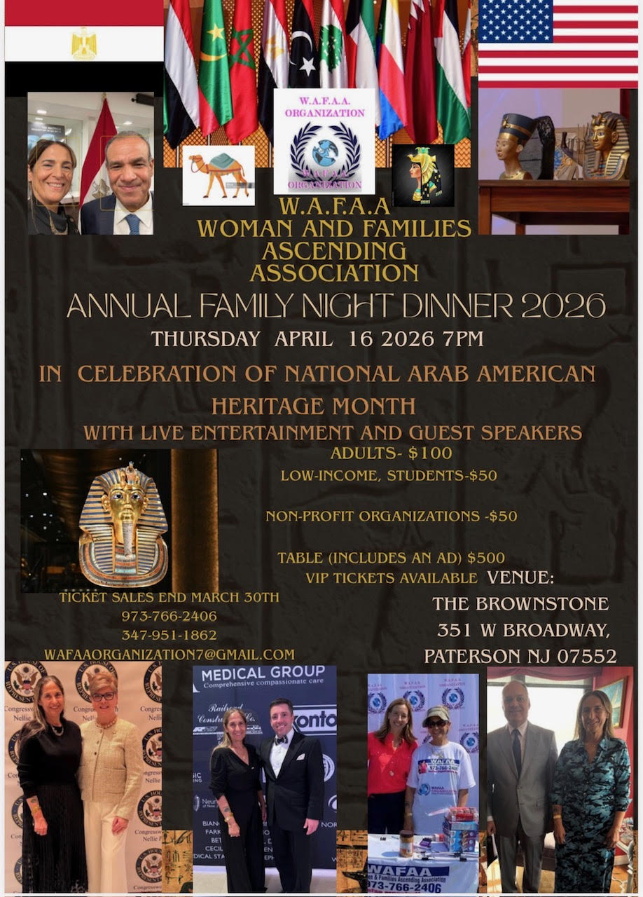 Annual Family Night Dinner & National Arabic  Heritage Month