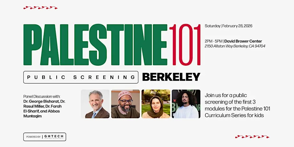 Palestine 101 Public Screening (Bay Area)