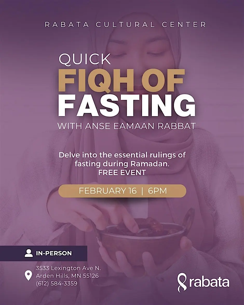 Quick Fiqh of Fasting 2026