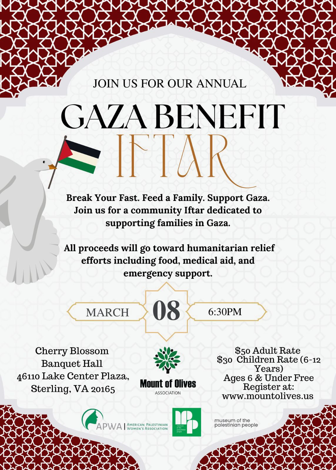 Gaza Benefit Iftar
