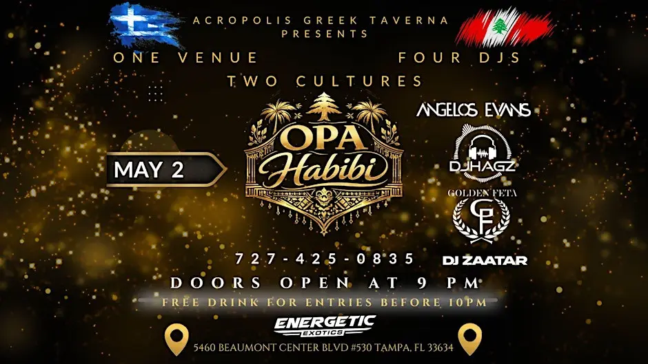 OPA HABIBI - Mediterranean Live Music Show
