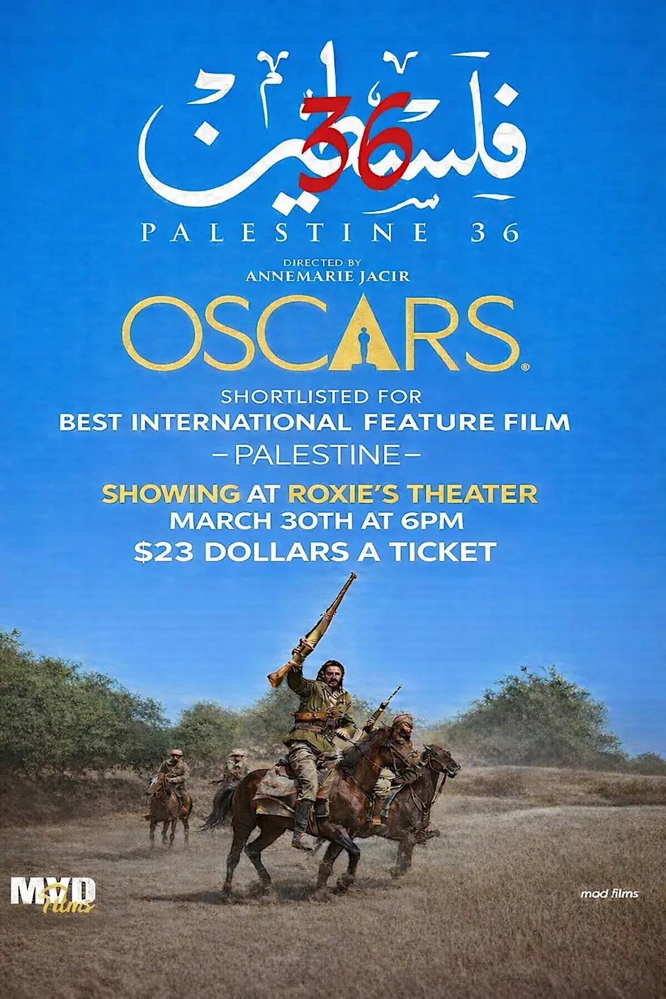 Palestine 36 Movie Showing