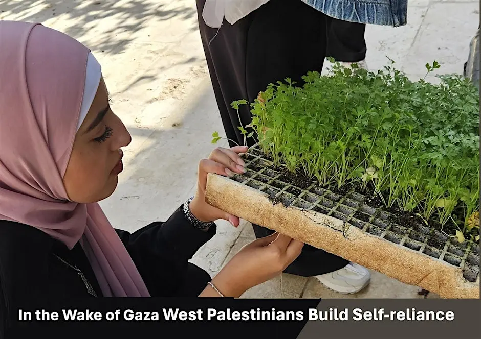West Bank Palestinians Build Self-reliance