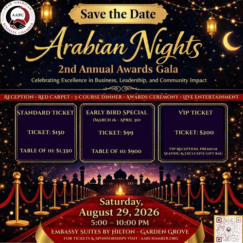 Arabian Nights Awards Gala