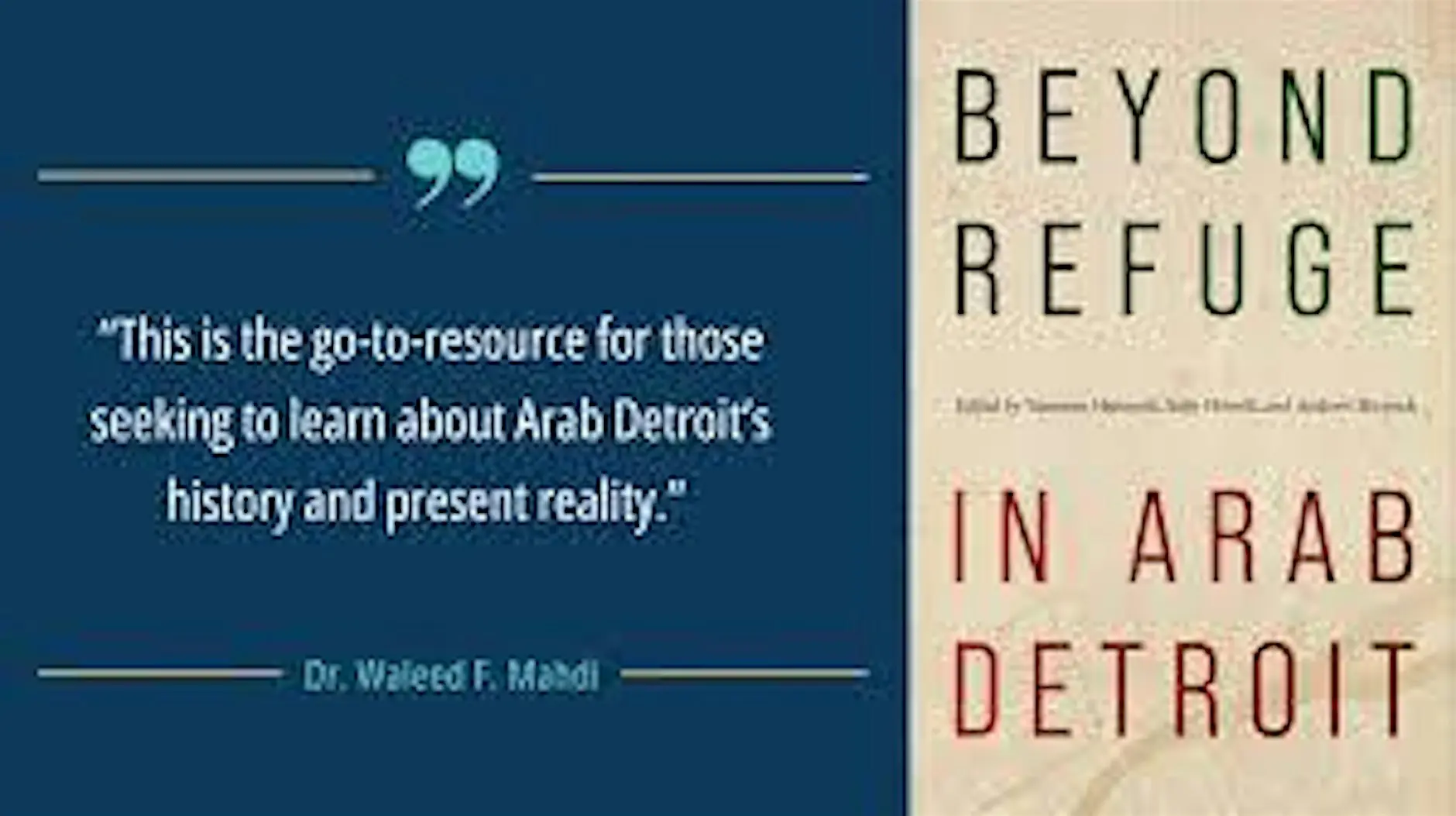 A History of the Muslim Communities of Detroit