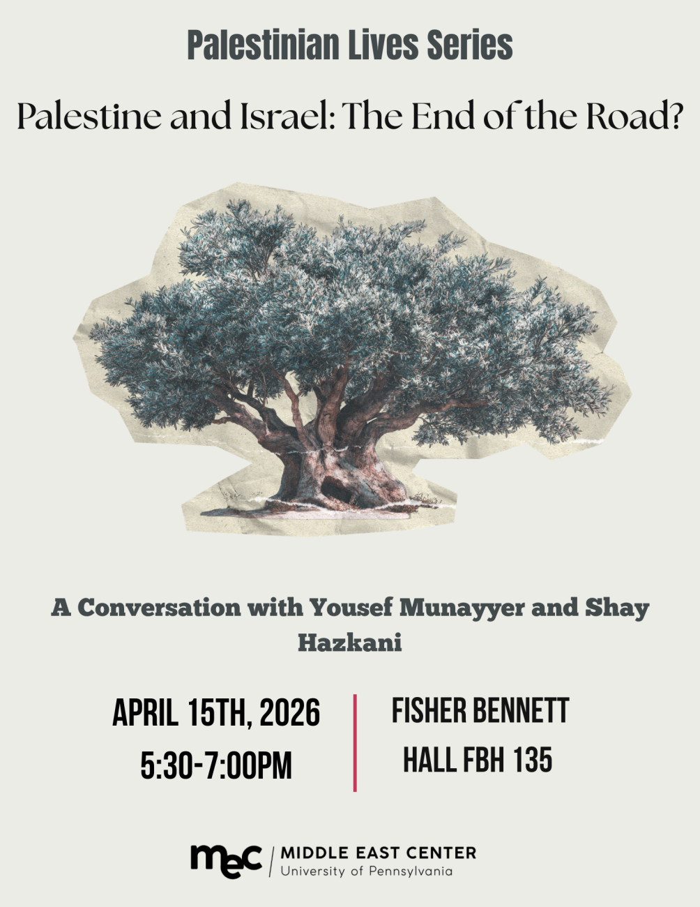 Palestine & Israel: The End of the Road?