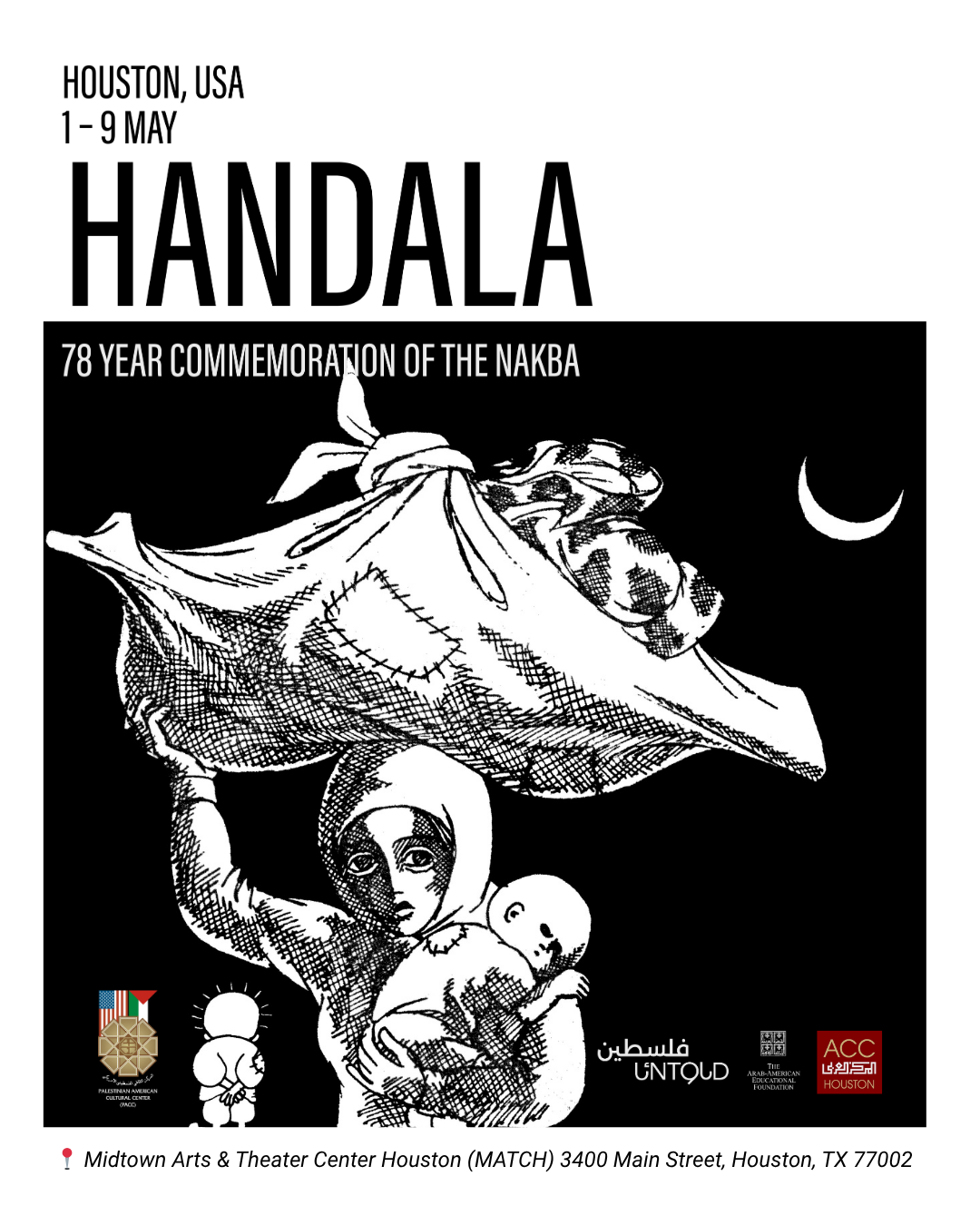 Handala: 78 Year Commemoration of the Nakba (Naji al Ali Exhibition)