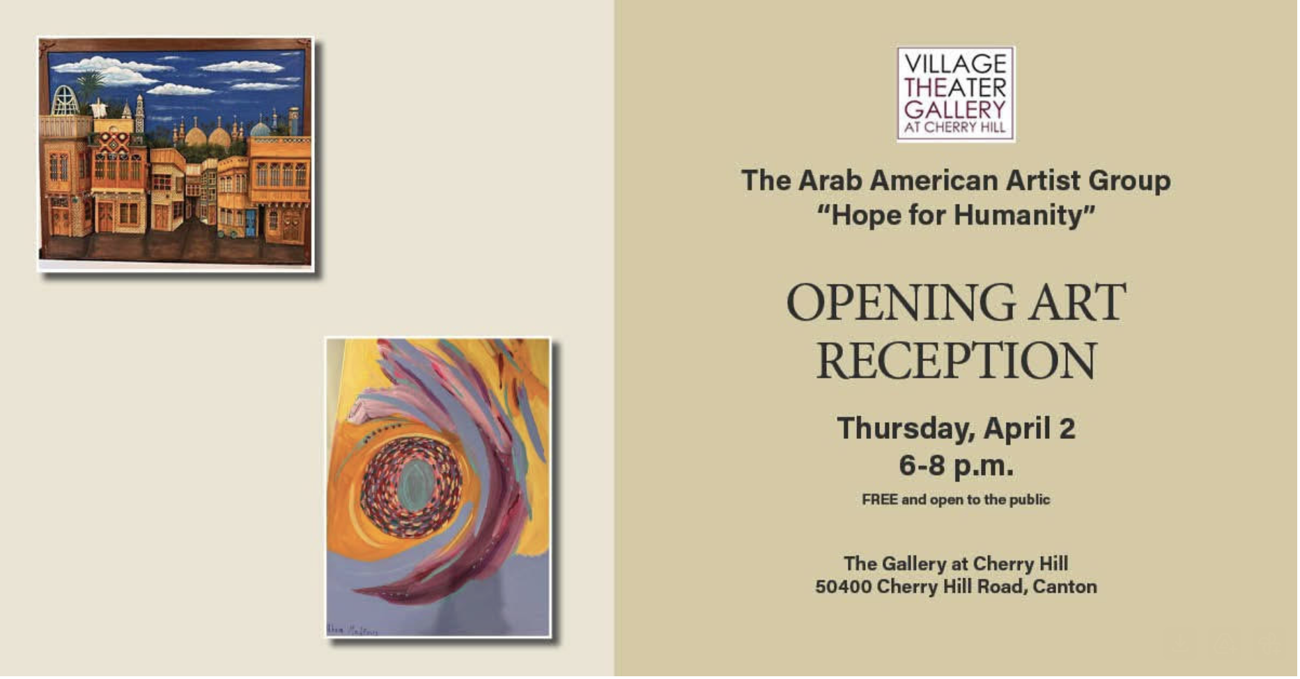 OPENING ART RECEPTION