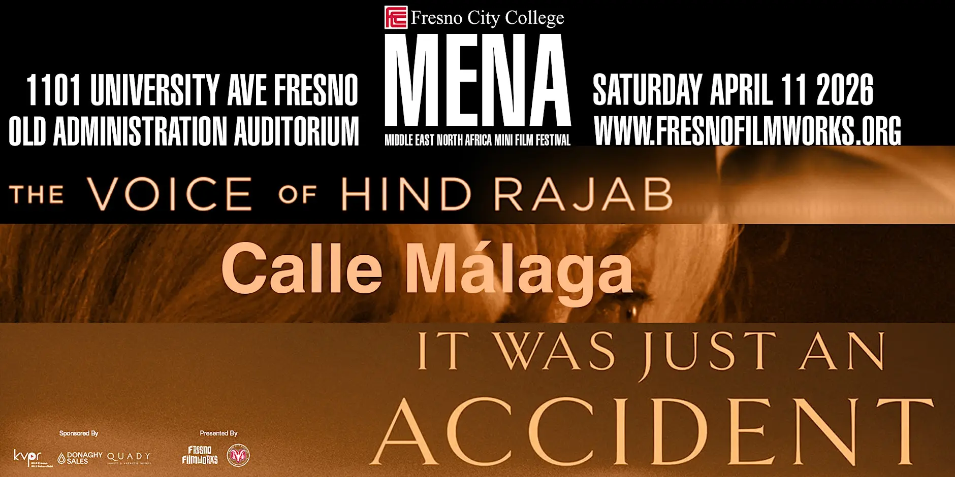 Fresno Filmworks - MENA: Middle East North African Mini Film Festival