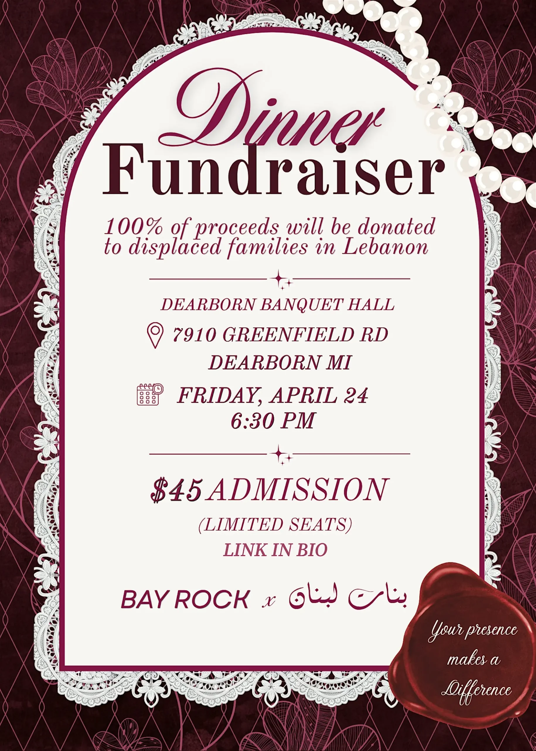 Dinner Fundraiser