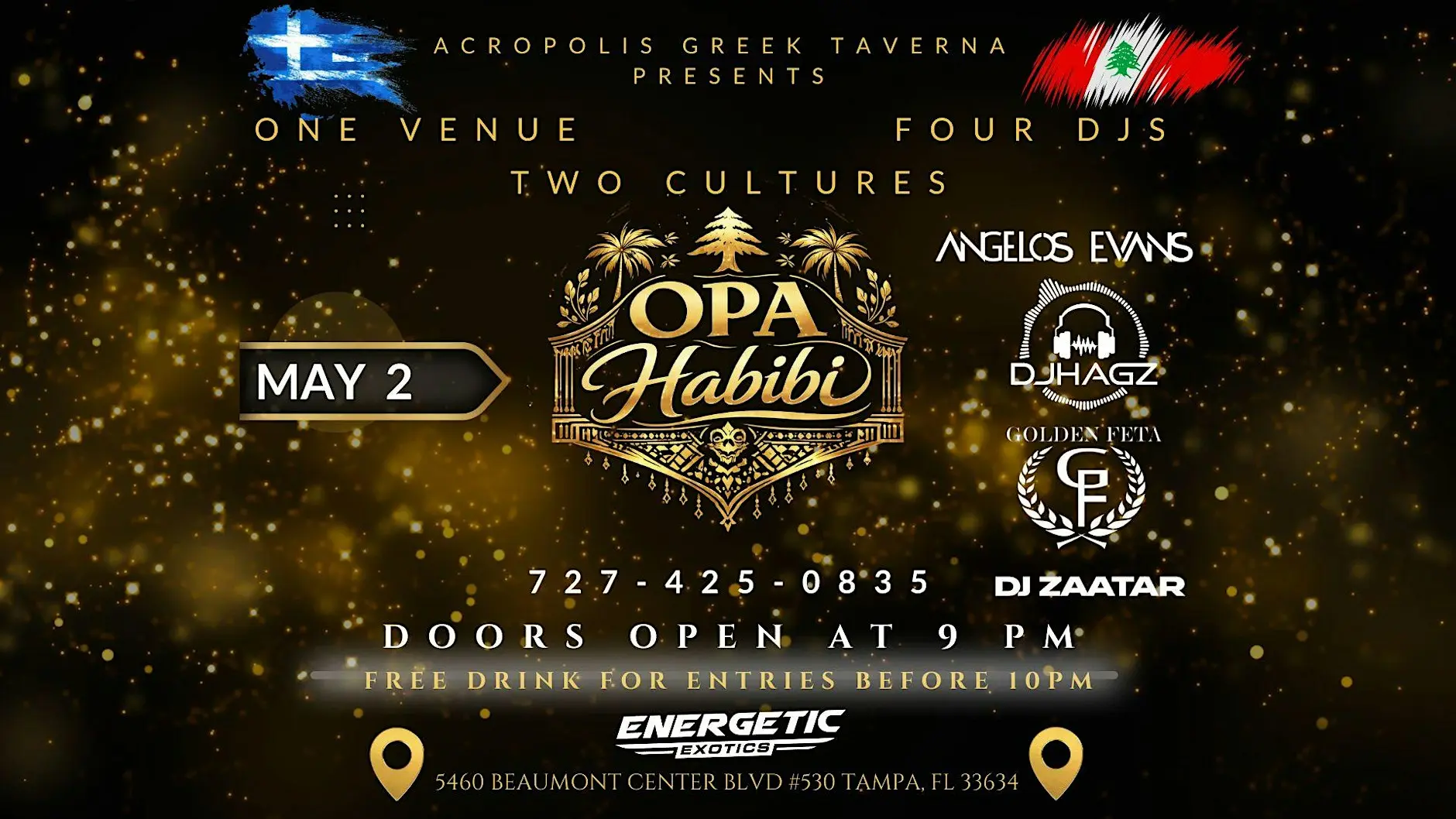 OPA HABIBI - Mediterranean Live Music Show