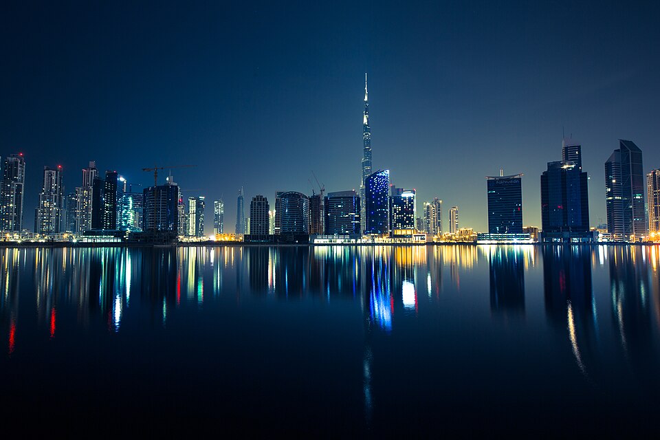 This image has an empty alt attribute; its file name is Dubai_skyline_unsplash.jpg