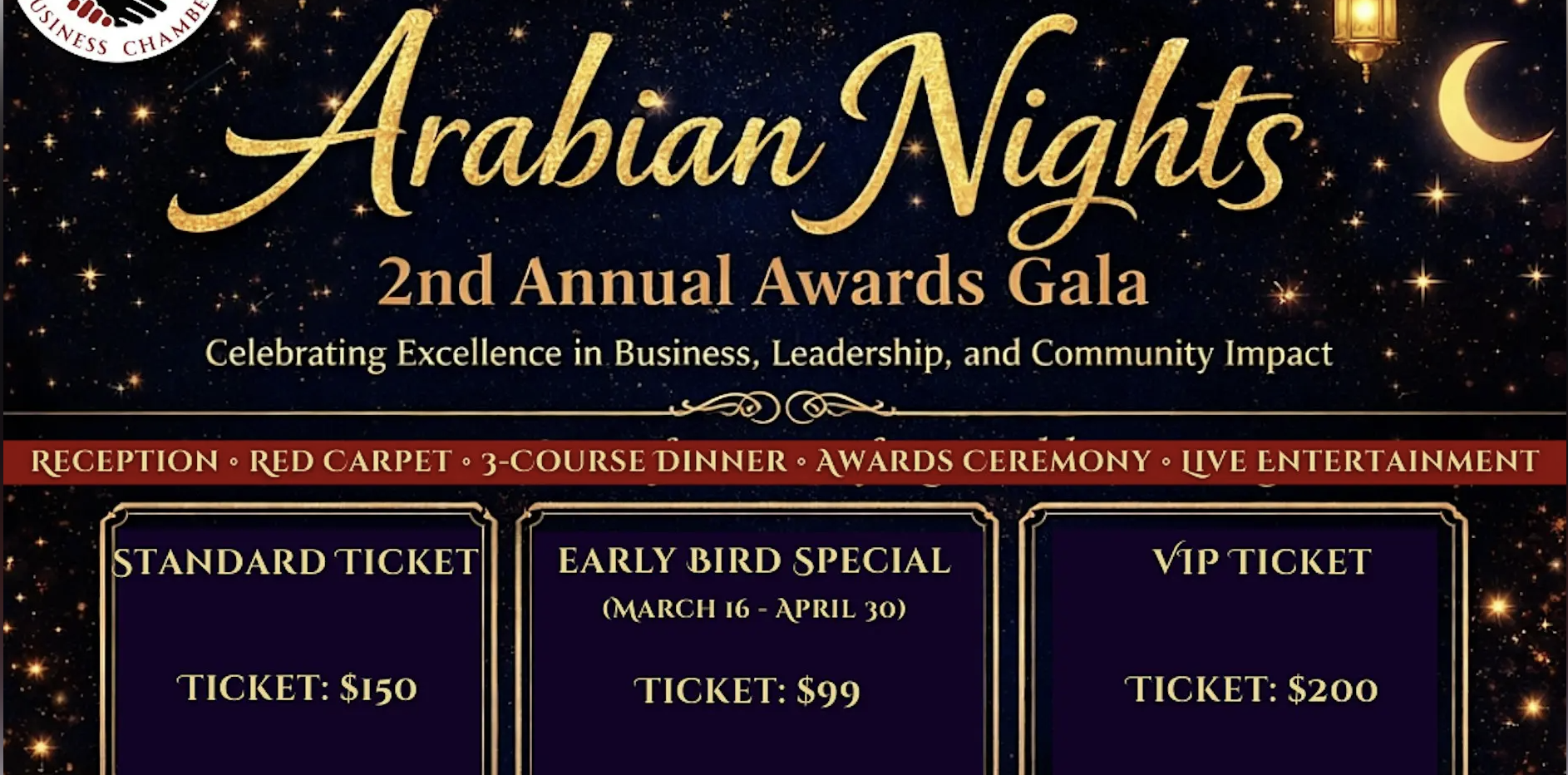 Arabian Nights Awards Gala