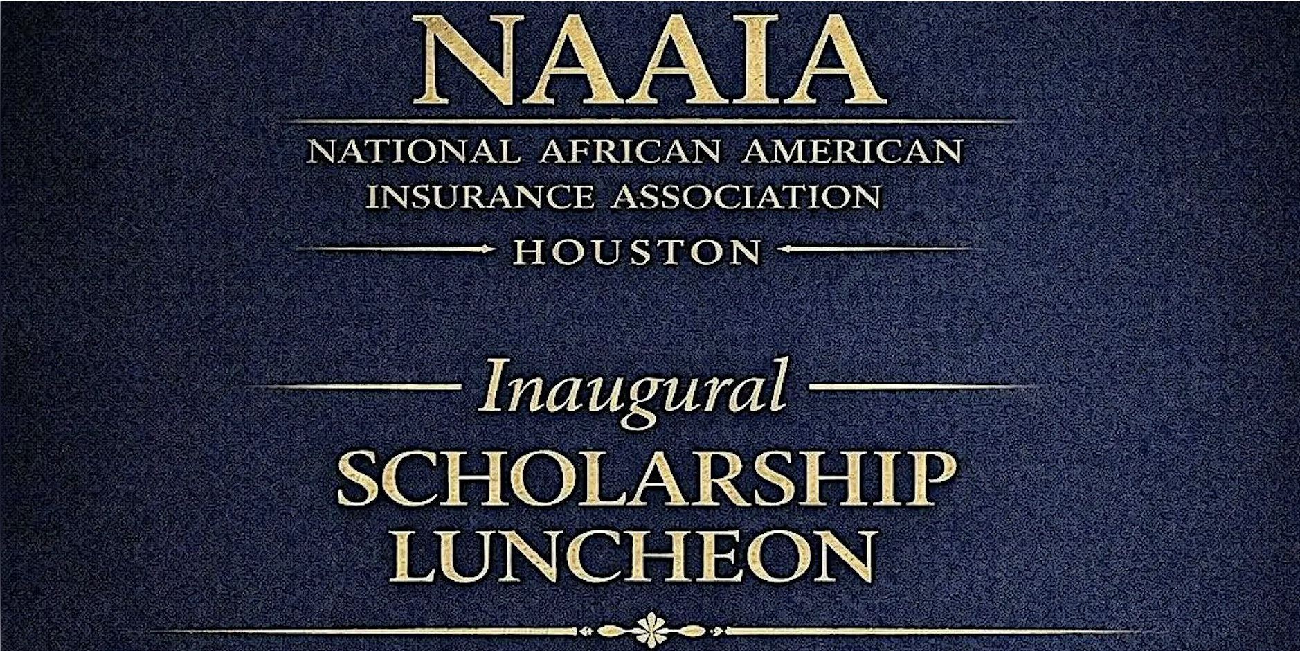 NAAIA Houston's Inaugural Scholarship Luncheon