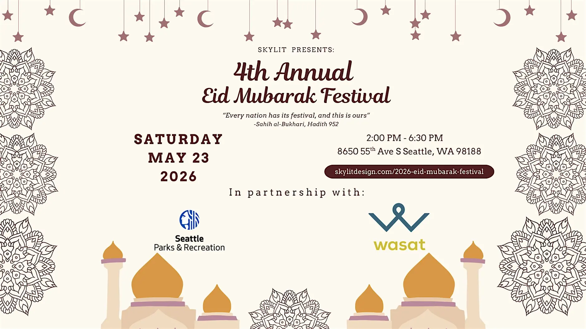 4th Annual Eid Mubarak Festival