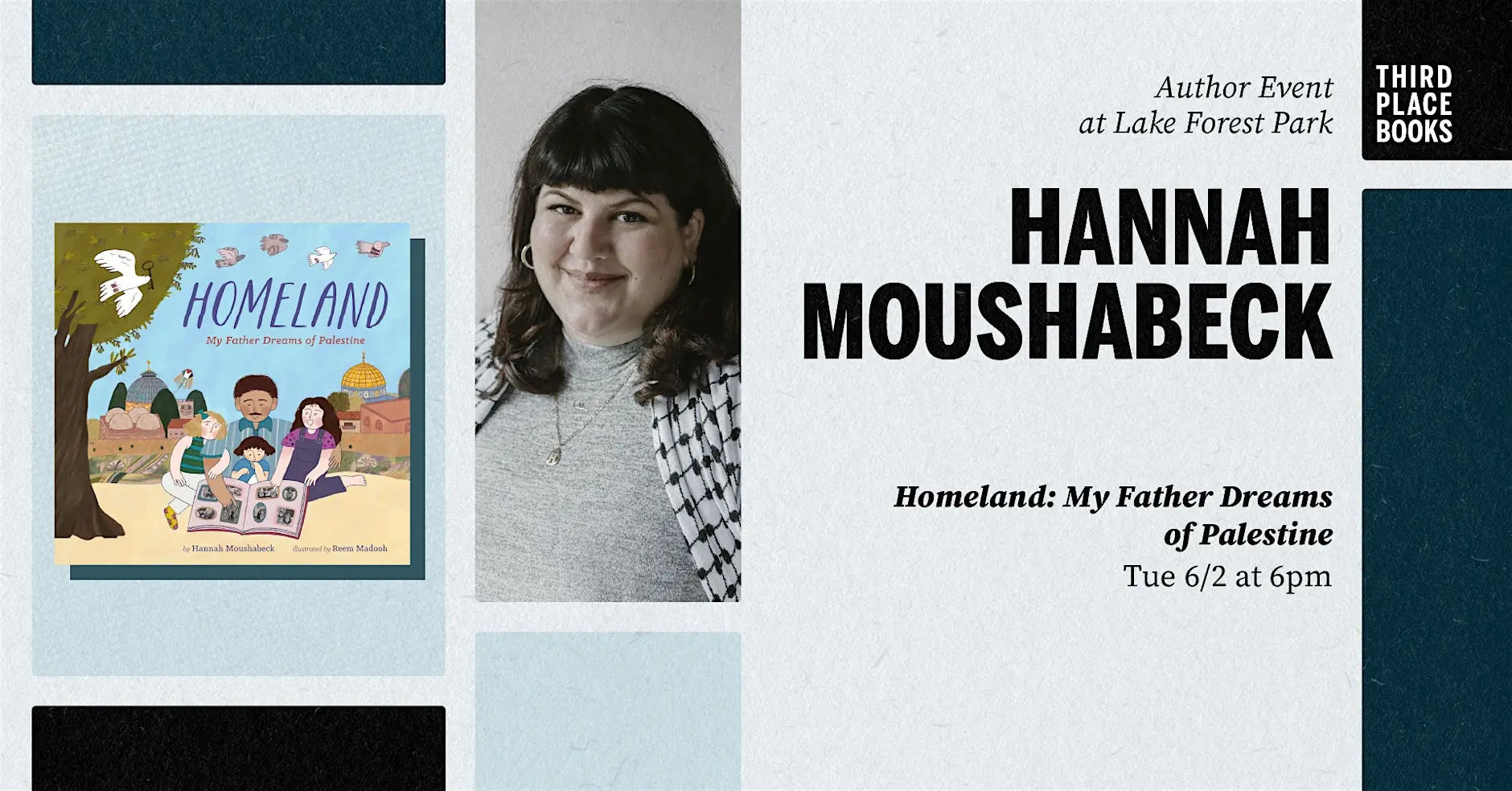 Hannah Moushabeck presents 'Homeland: My Father Dreams of Palestine'