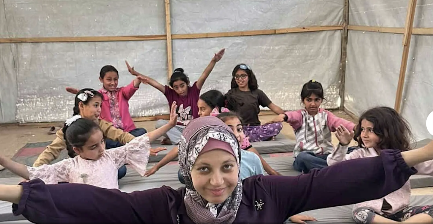 International Day of Yoga: Practice for Palestine