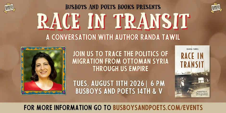RACE IN TRANSIT | A Busboys and Poets Books Presentation