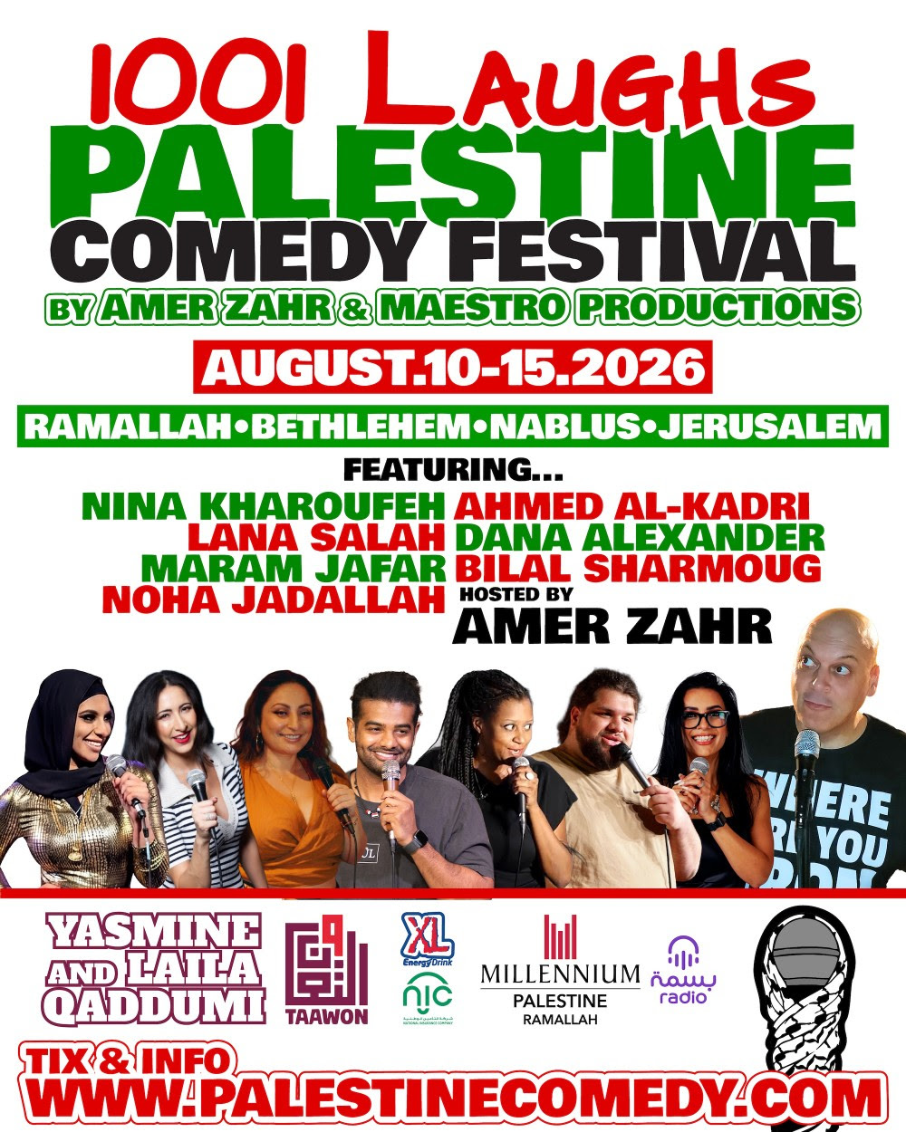 1001 Laughs Palestine Comedy Festival