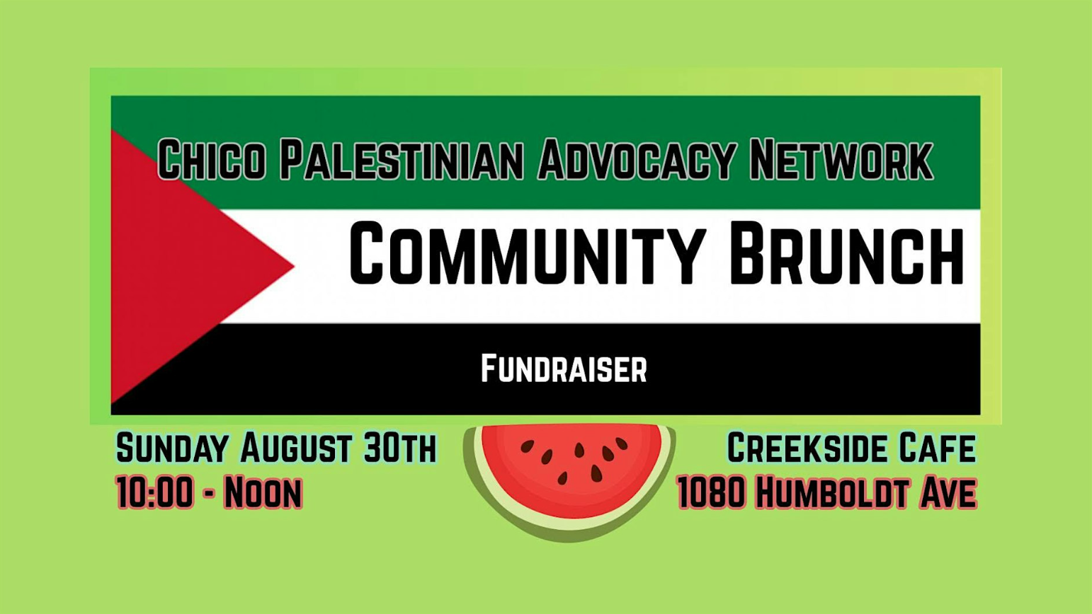 Community Brunch Fundraiser for a Family in Gaza