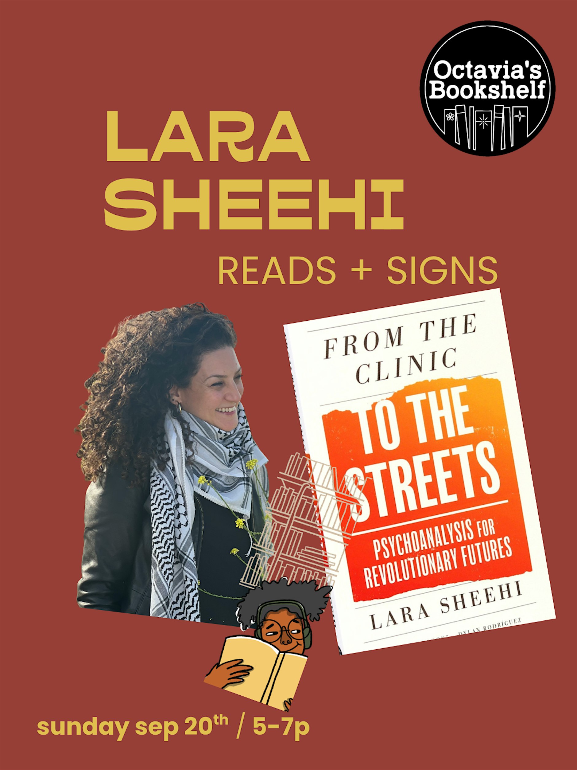 Author Event with Lara Sheehi - From the Clinic to the Streets