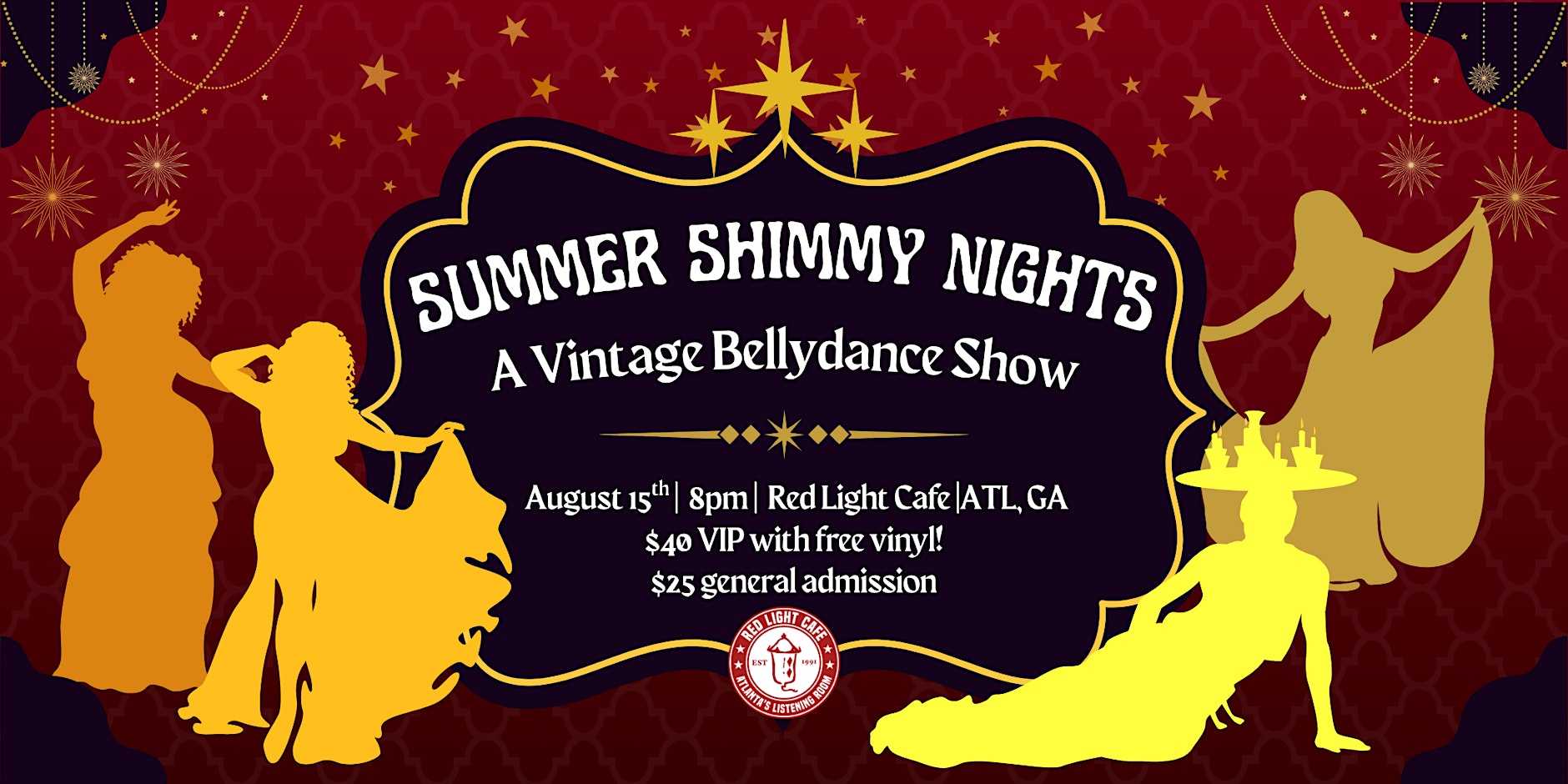 Summer Shimmy Nights — A Vintage Belly Dance Show