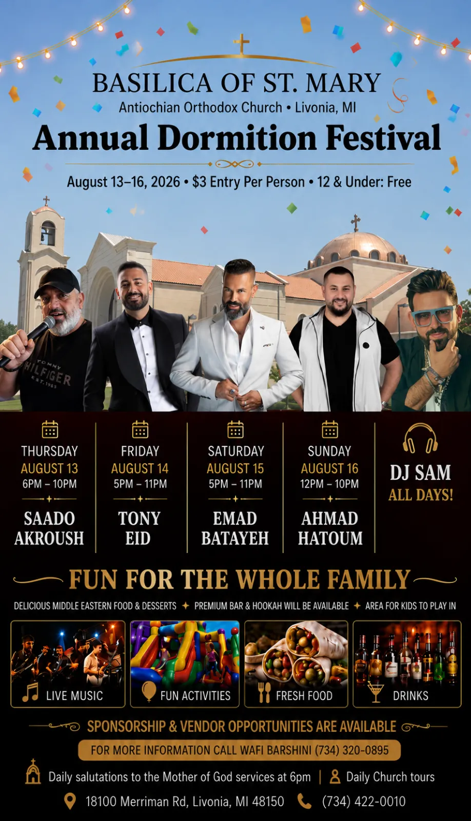 Basilica of St. Mary Annual Dormition Festival