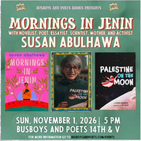 Susan Abulhawa | A Busboys and Poets Books Presentation