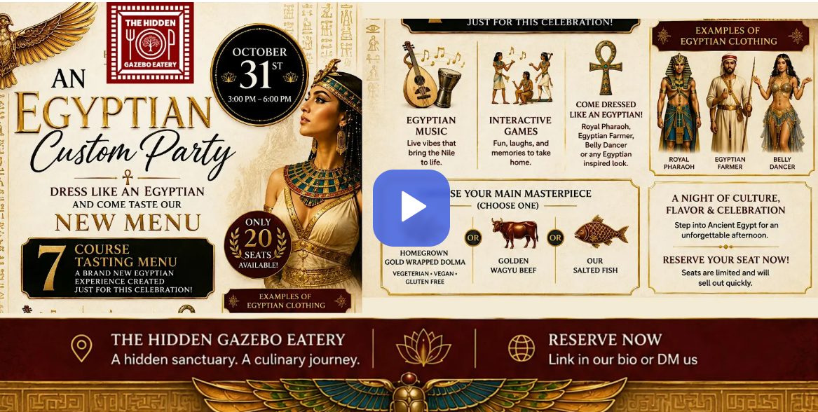 Egyptian Custom Party