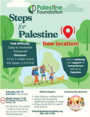 Sumud Series- Steps for Palestine: Community Walk for Palestine